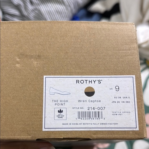 New in box! Rothy’s The High Point Wren Cap Toe size 9 - Picture 8 of 15